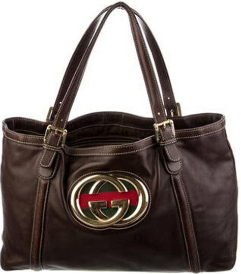 gucci britt shopping tote|gucci tote official website.